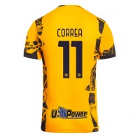 Inter Milan Joaquin Correa #11 Tredjetrøje 2024-25 Kortærmet